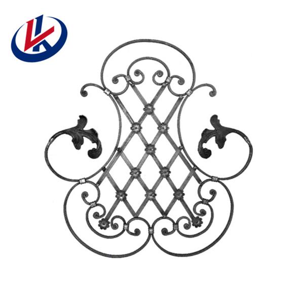 Wrought Iron Components Decorative Panel