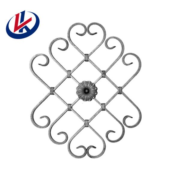 High Qality Wrought Iron Panels Gate Ornaments