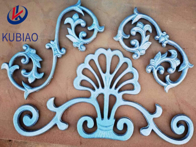 How can I incorporate ornamental iron fence finials into my holiday decor?