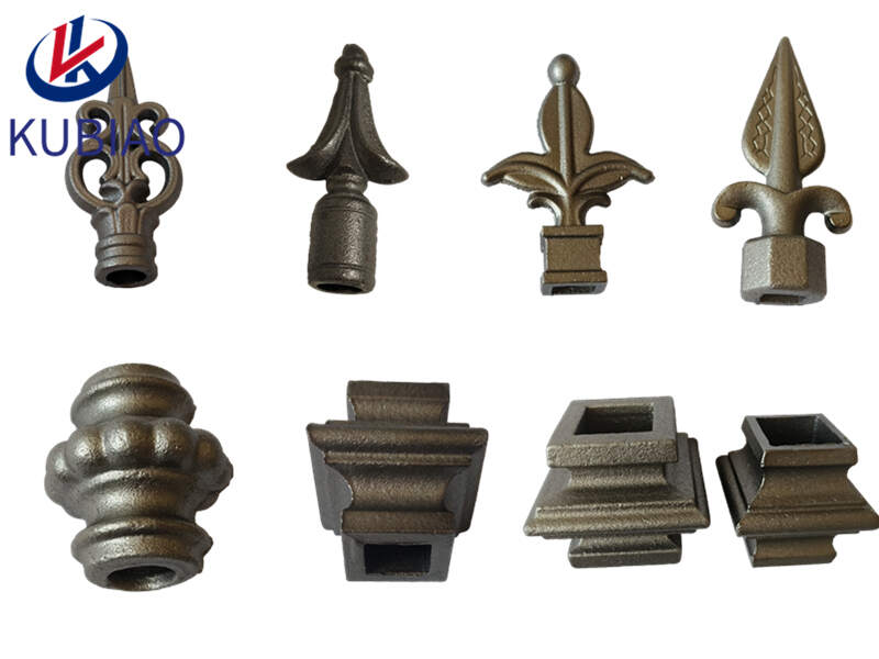 How are antique cast iron garden ornaments made?