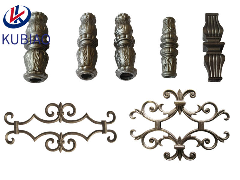 What are the differences between antique and new metal gate parts ?